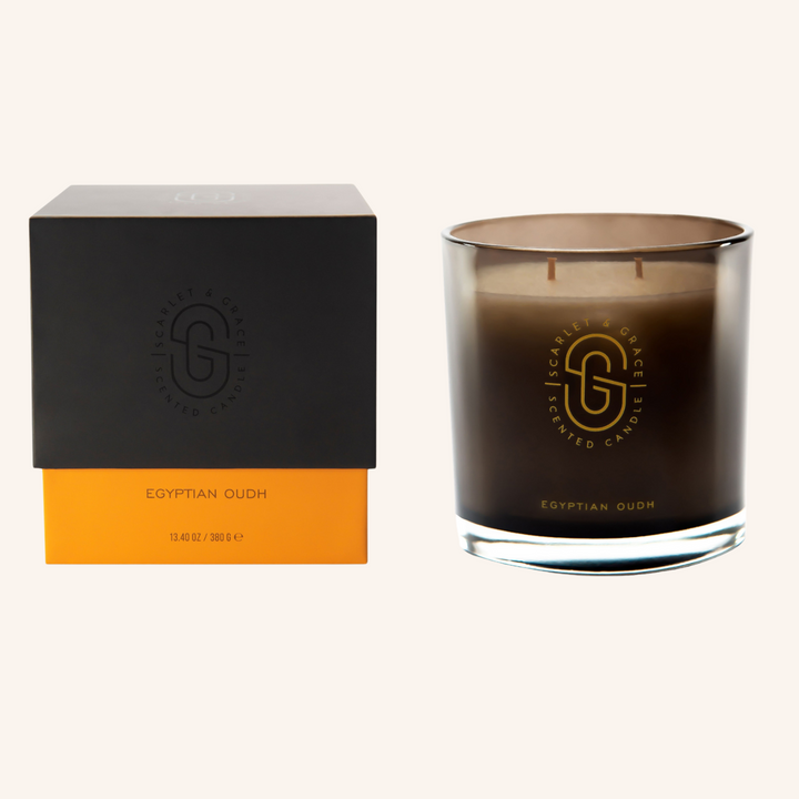 Egyptian Oud 380g Candle | Scarlet & Grace