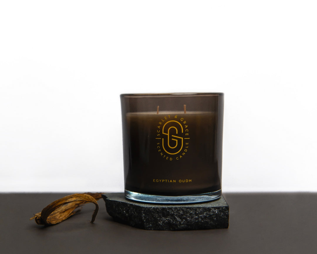 Egyptian Oud 380g Candle | Scarlet & Grace