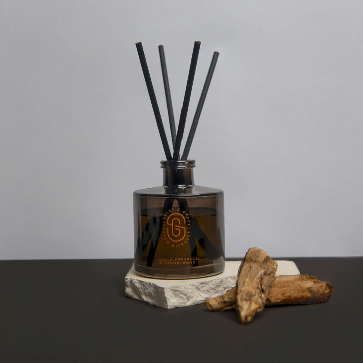 Vanilla Patchouli and Sandalwood Diffuser | Scarlet & Grace