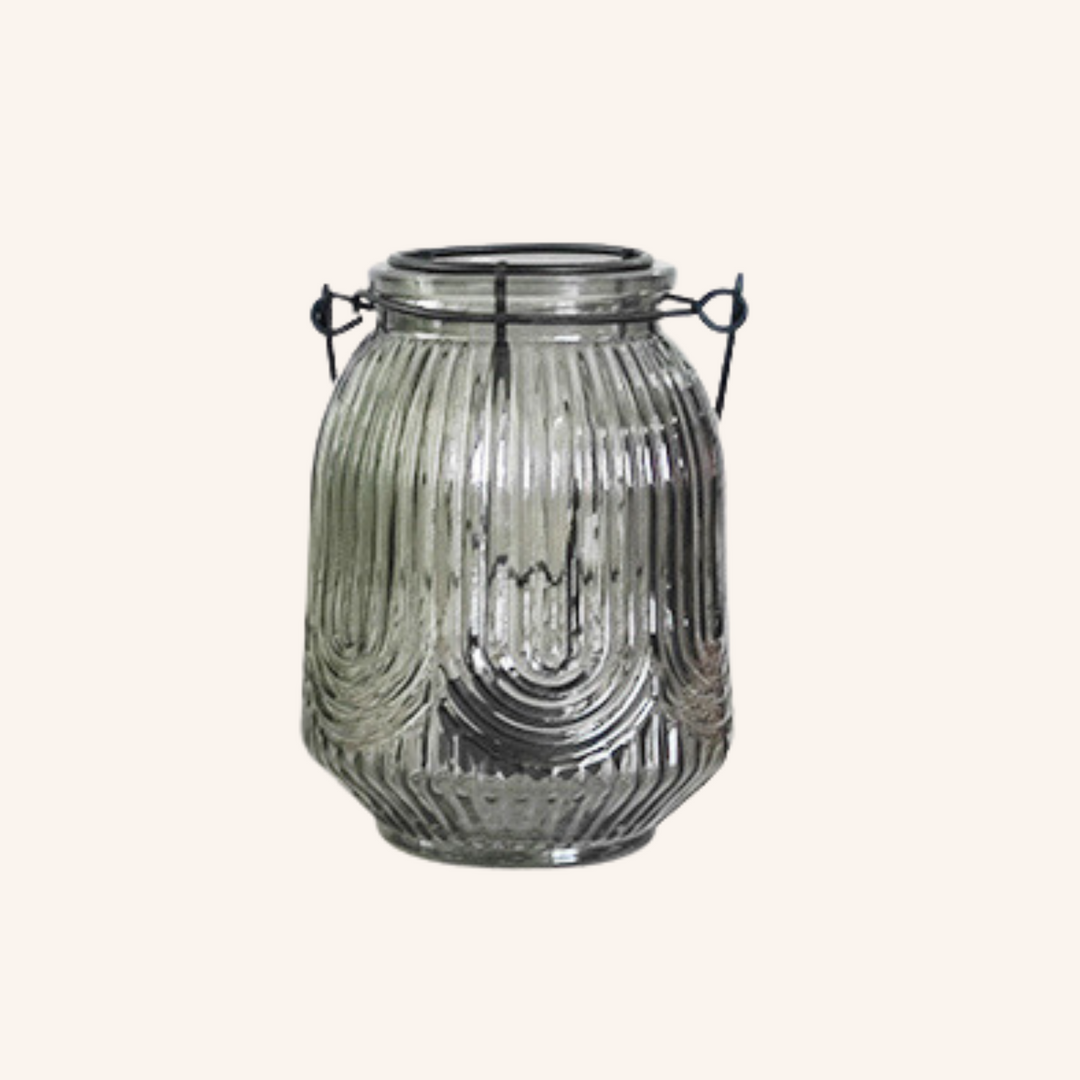 Glass Tealight Lanterns