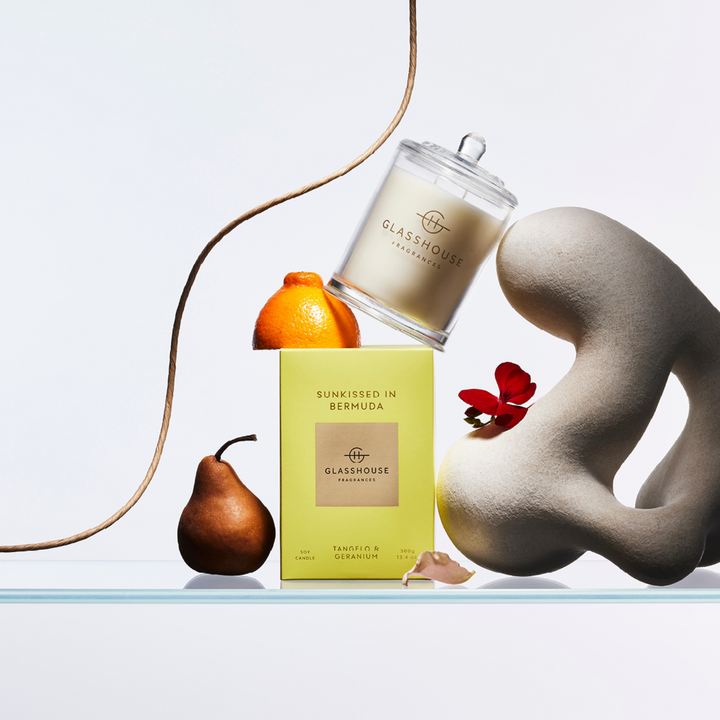 Sunkissed in Bermuda 380g Candle | Glasshouse