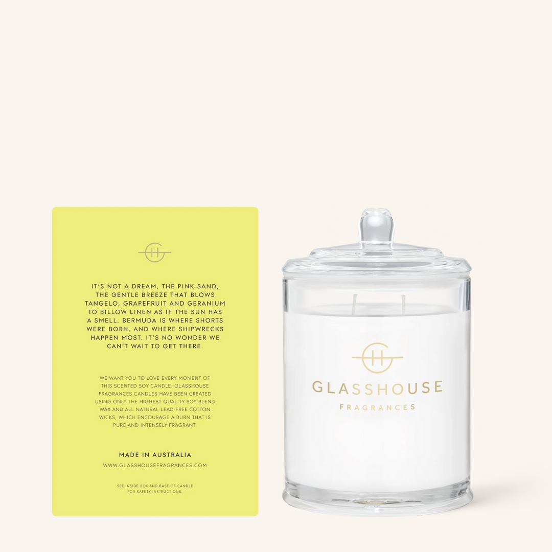 Sunkissed in Bermuda 380g Candle | Glasshouse