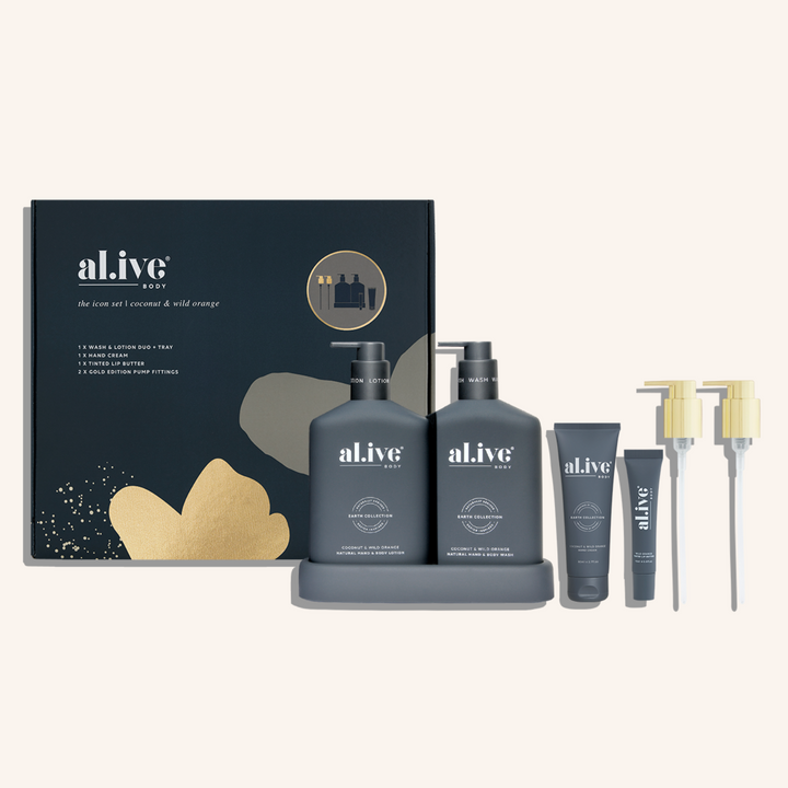 Christmas The Icon Set - Coconut & Wild Orange | al.ive body