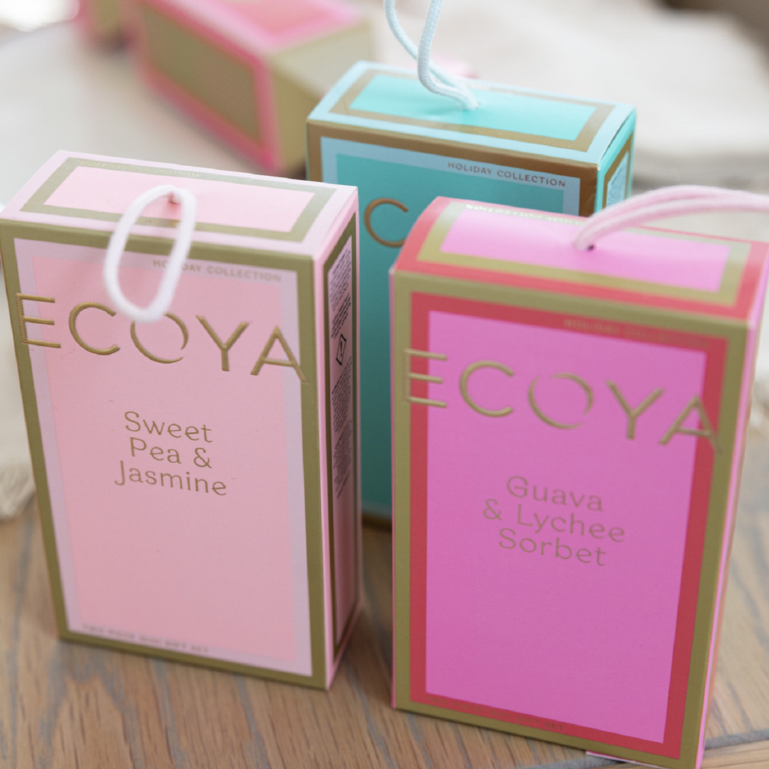Two Piece Mini Gift Set Guava & Lychee | Ecoya