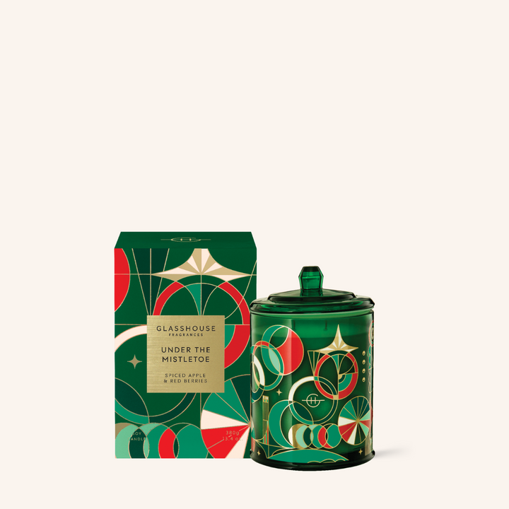 Under the Mistletoe 380g Soy Candle | Glasshouse