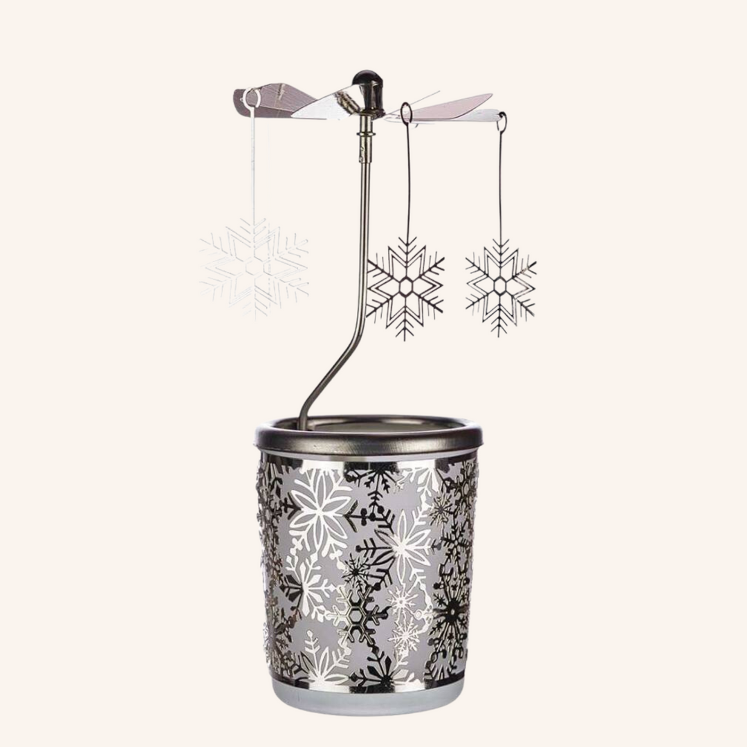 Snowflake Tealight Carousel