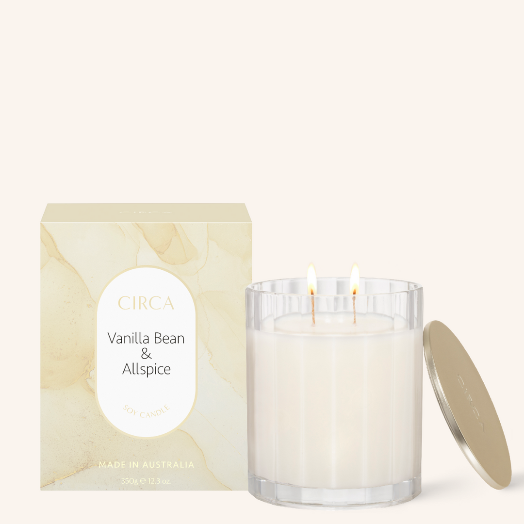 Vanilla Bean & Allspice 350g Soy Candle | Circa