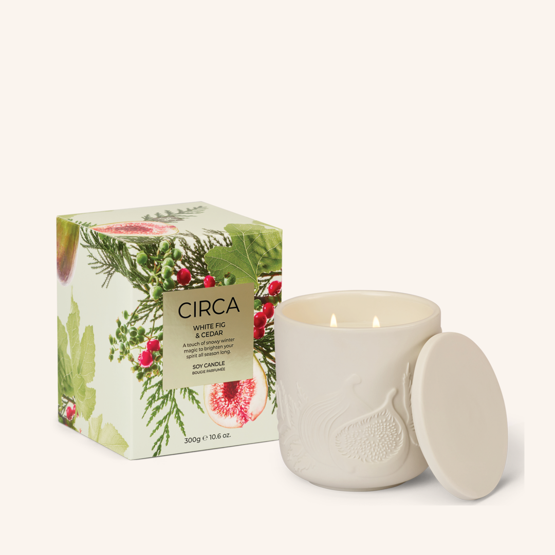 CIRCA White Fig & Cedar 300g Soy Candle