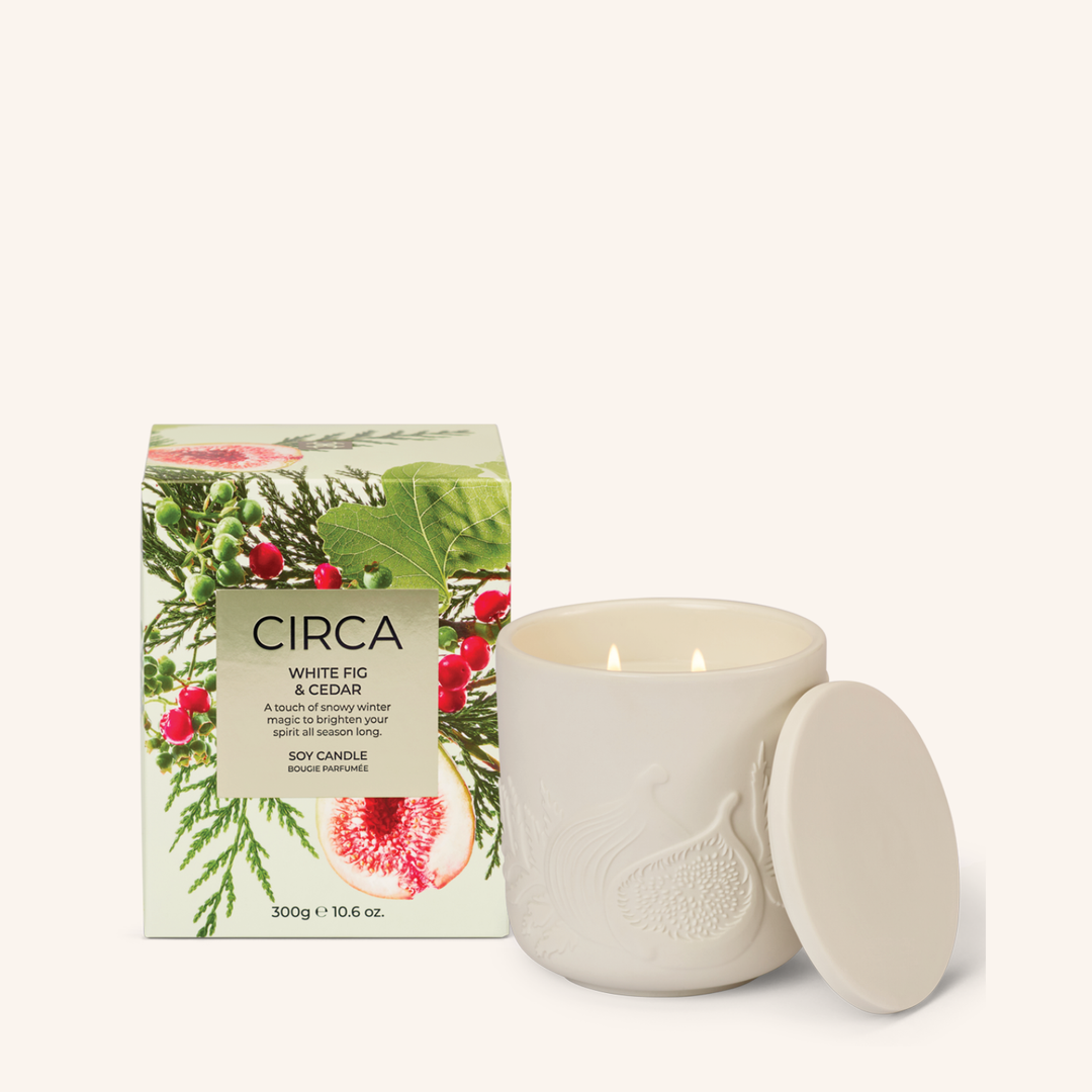 CIRCA White Fig & Cedar 300g Soy Candle