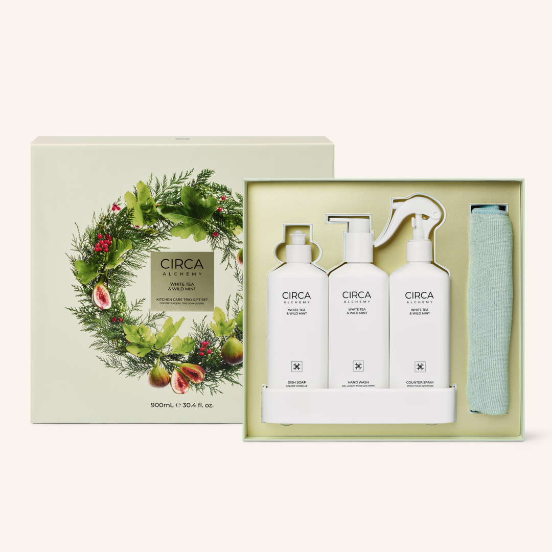 CIRCA White Tea & Wild Mint Kitchen Trio Gift Set 900ml