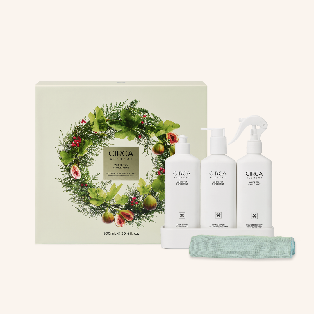 CIRCA White Tea & Wild Mint Kitchen Trio Gift Set 900ml