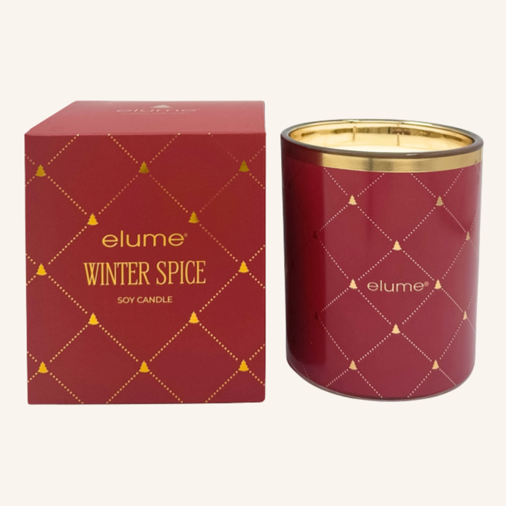 elume Winter Spice 400g Soy Candle