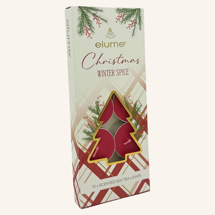 Elume Winter Spice Soy Tealights 10 Pack