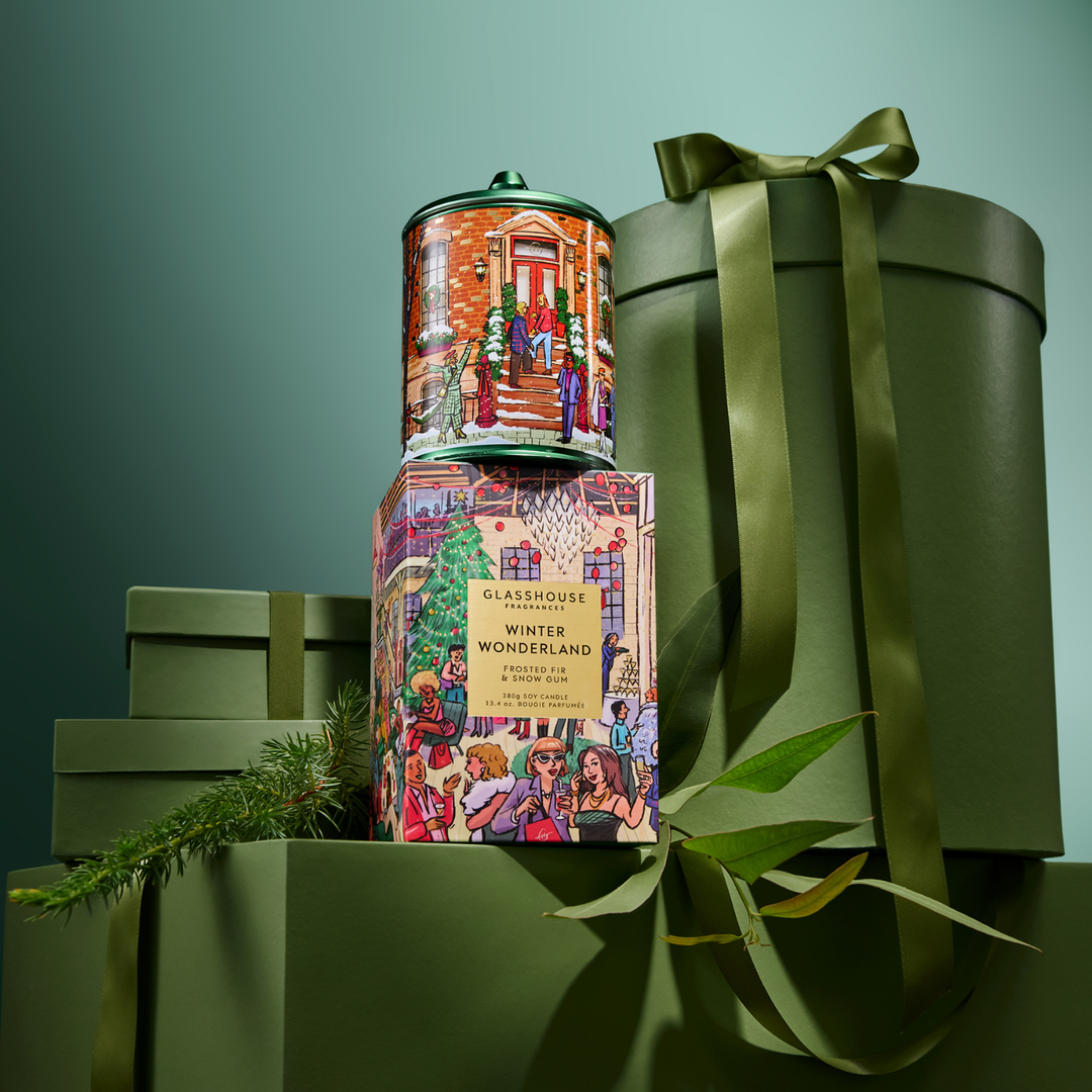 Glasshouse Winter Wonderland 380g Soy Candle
