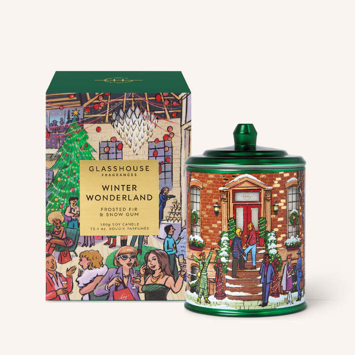 Glasshouse Winter Wonderland 380g Soy Candle