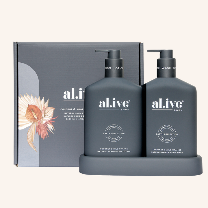 Coconut & Wild Orange Wash & Lotion Bundle | al.ive body