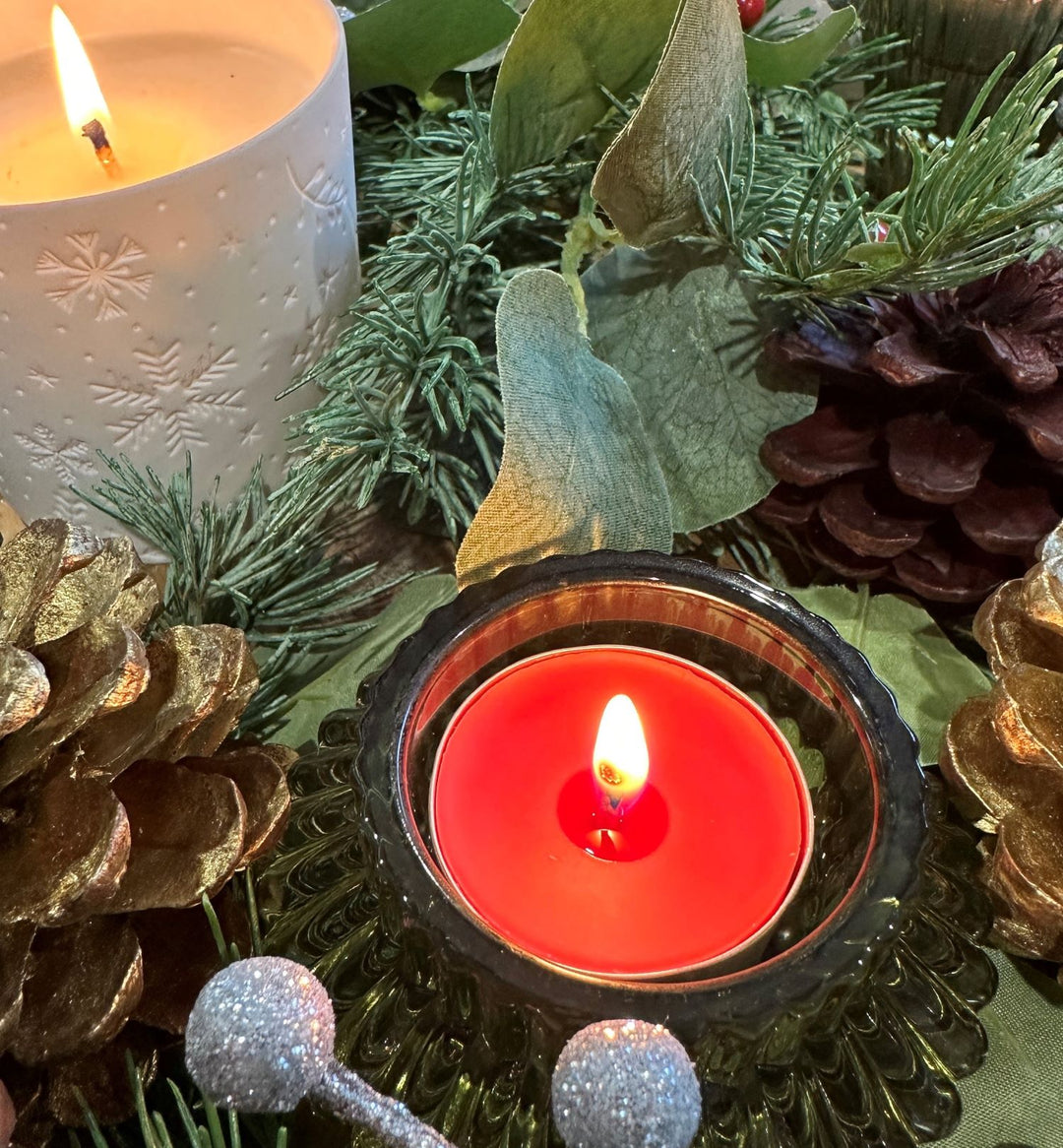 Christmas Cinnamon Spice and Berries Tealights | Elume