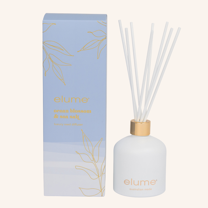 Ocean Blossom & Sea Salt Reed Diffuser | Elume