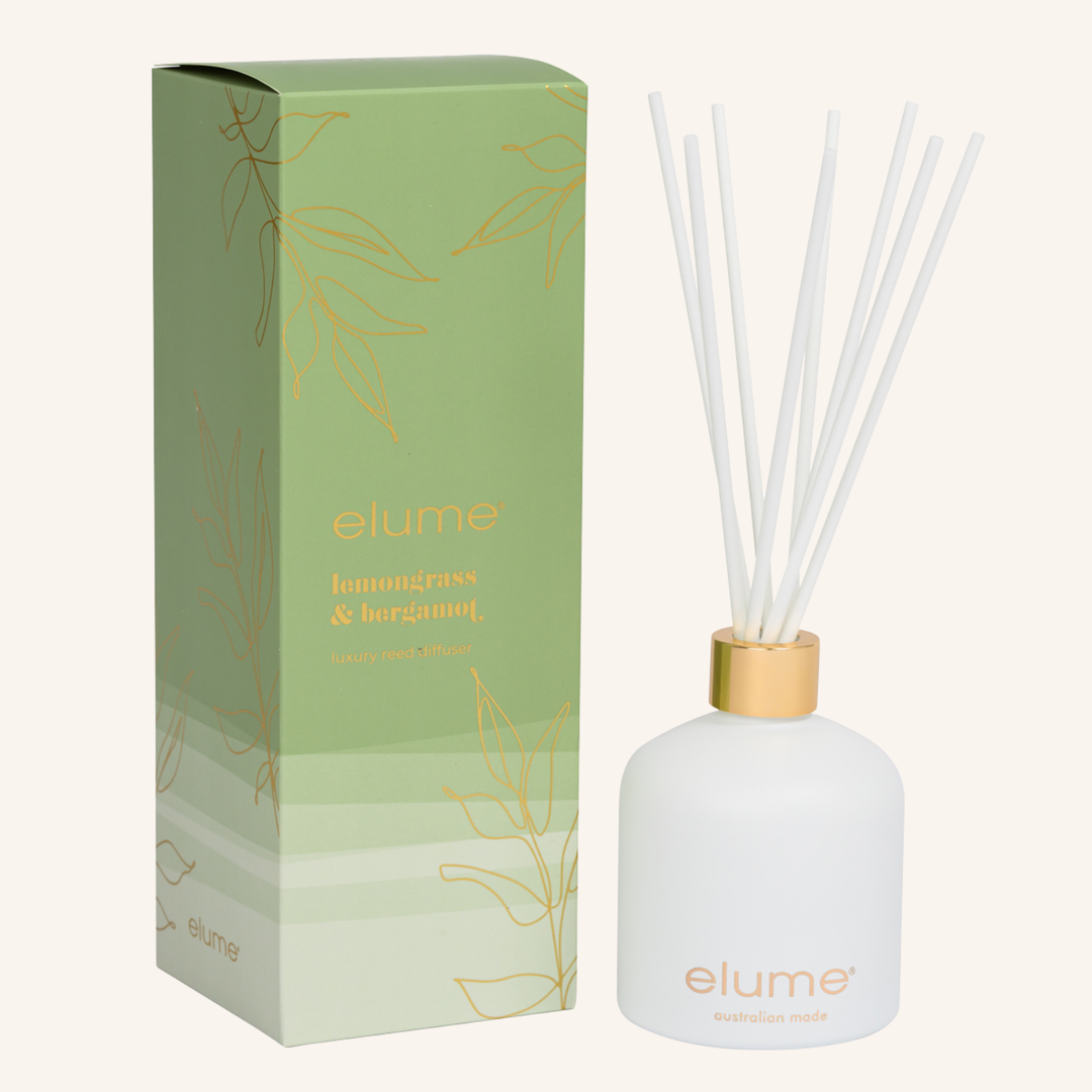 Lemongrass & Bergamot Reed Diffuser | Elume