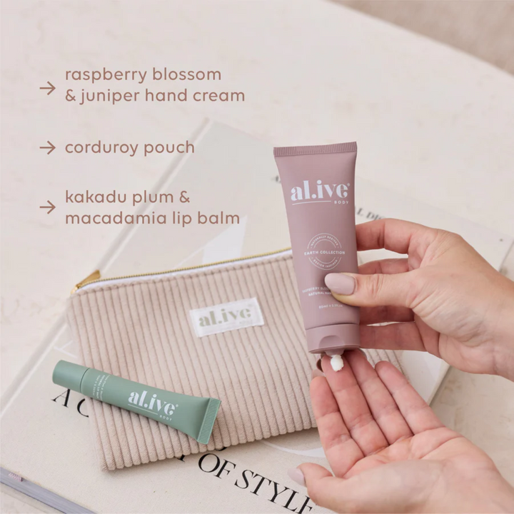 Limited Edition Hand & Lip Gift Set - A Moment To Bloom | al.ive body