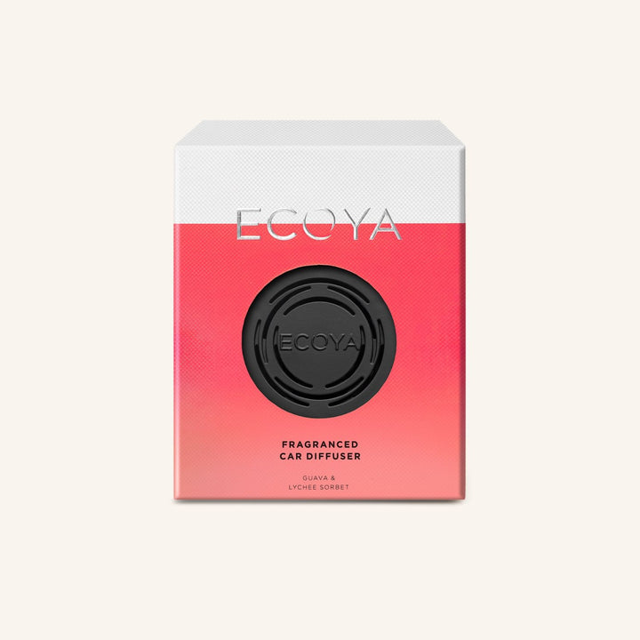 Guava & Lychee Sorbet Car Diffuser | Ecoya
