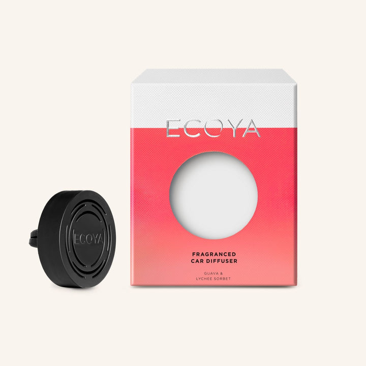 Guava & Lychee Sorbet Car Diffuser | Ecoya