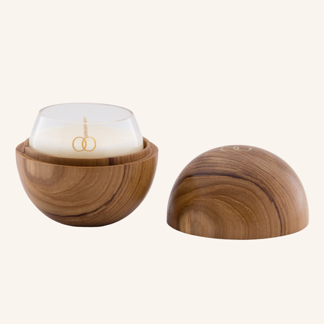 Refillable Teak Orb and OM