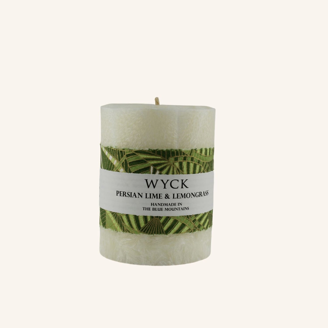 Persian Lime & Lemongrass | Pillar Candles
