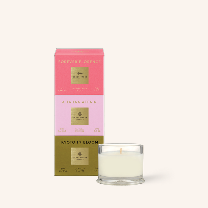 30g Candle Most Coveted Trio Pack | Glasshouse