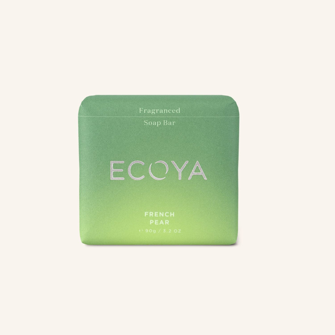 French Pear Fragranced Soap Bar | Ecoya