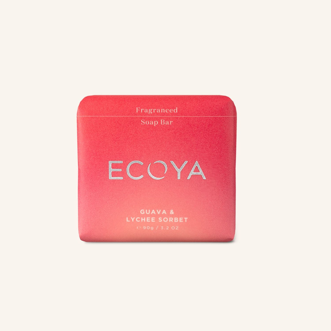 Guava & Lychee Sorbet Fragranced Soap Bar | Ecoya