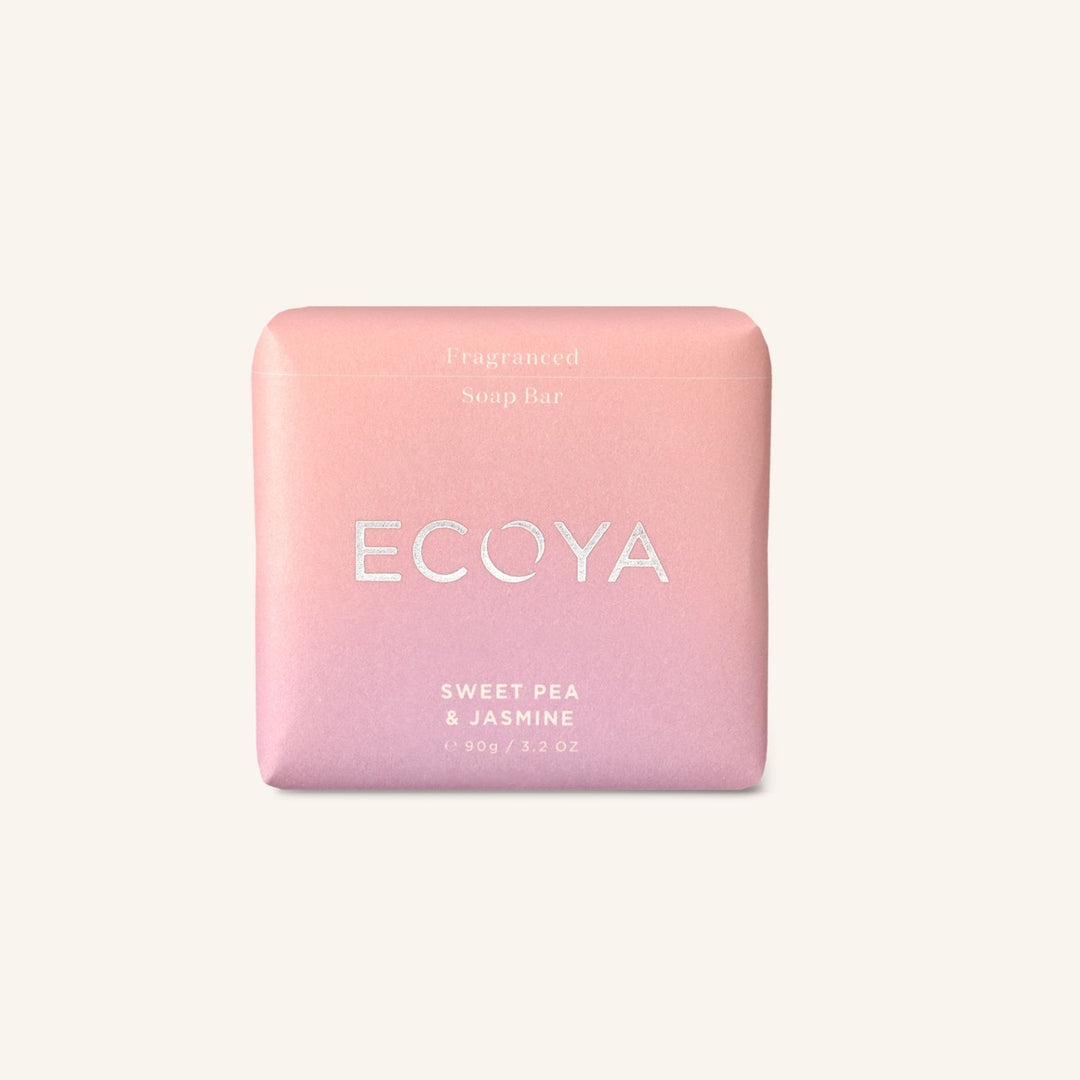 Sweet Pea & Jasmine Fragranced Soap Bar | Ecoya