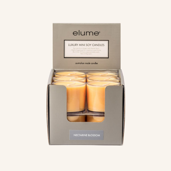 Nectarine Blossom Mini Soy Candles - Buy 11 Get 1 Free | Elume