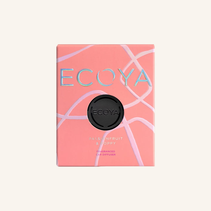 Resort Collection Passionfruit & Poppy Car Diffuser | Ecoya