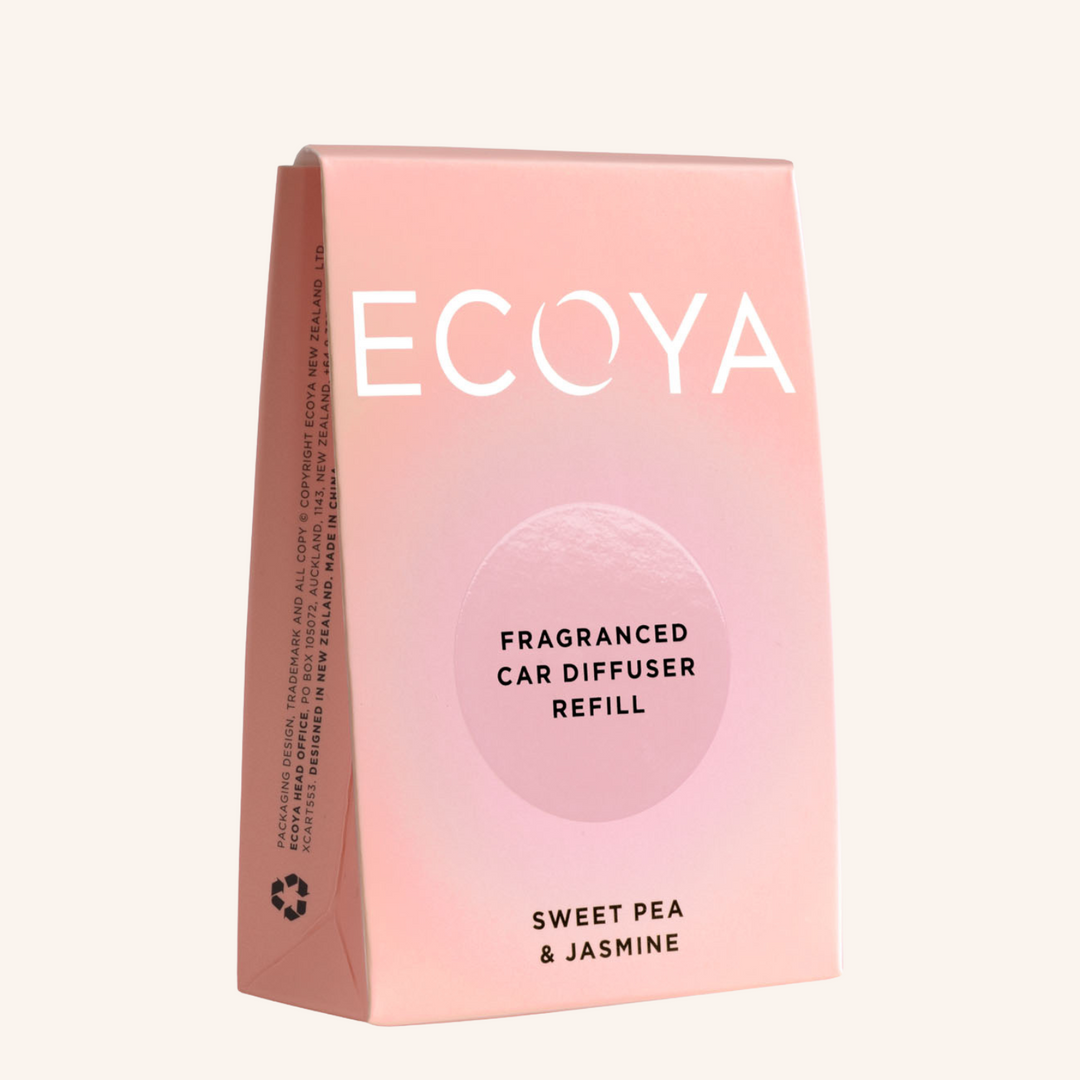Sweet Pea & Jasmine Car Diffuser Refill | Ecoya