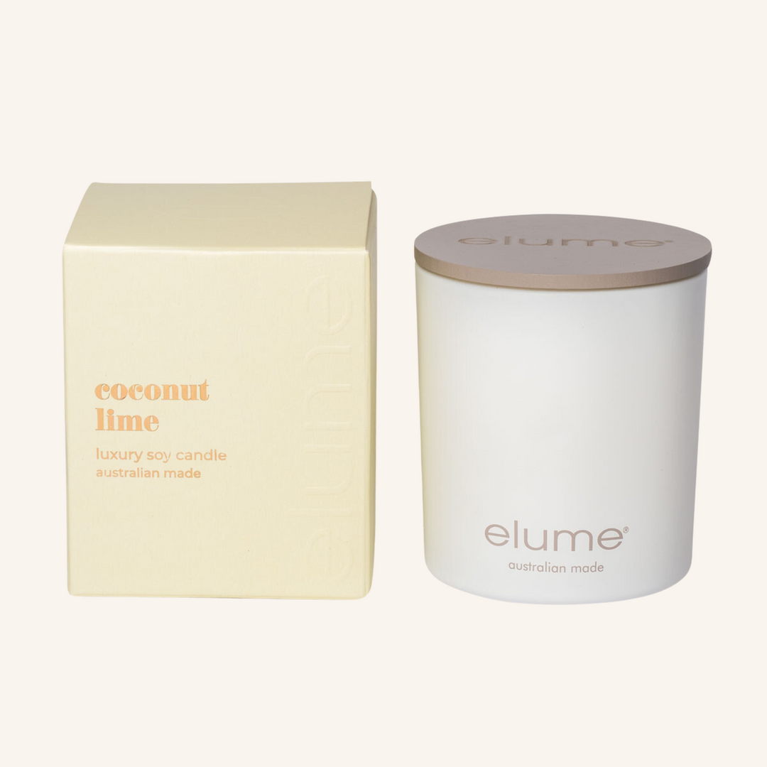 Coconut Lime - Luxury Soy Candle Jar | Elume