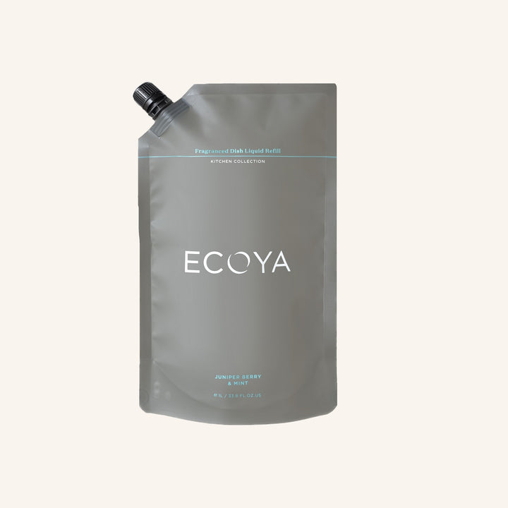 Juniper Berry & Mint Dish Liquid Refill Pouch | Ecoya