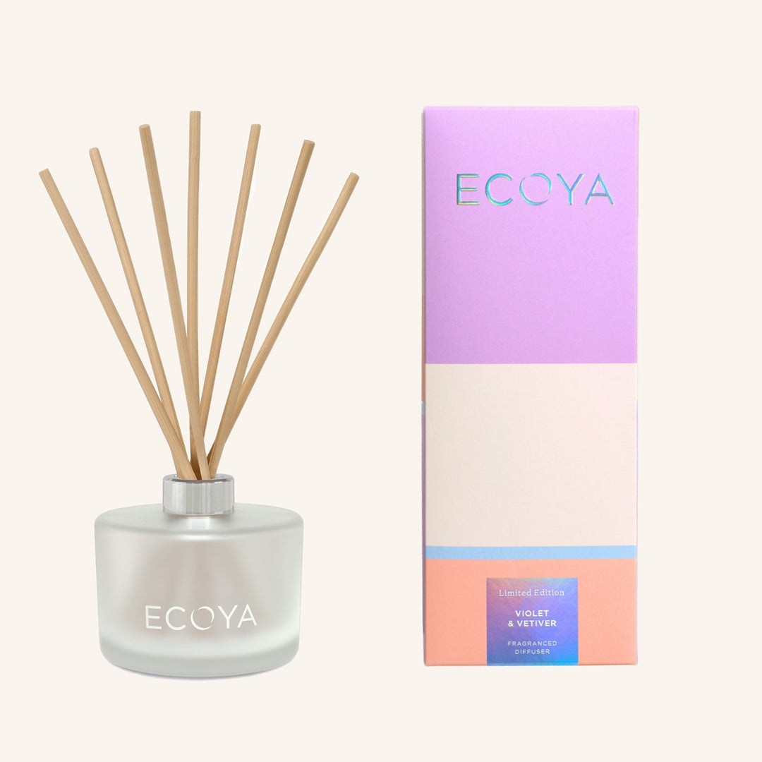 Spring Limited Edition Violet & Vetiver Diffuser | Ecoya