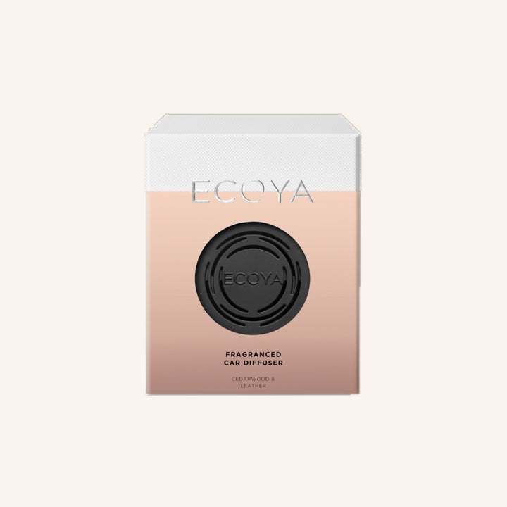 Cedarwood & Leather Car Diffuser | Ecoya