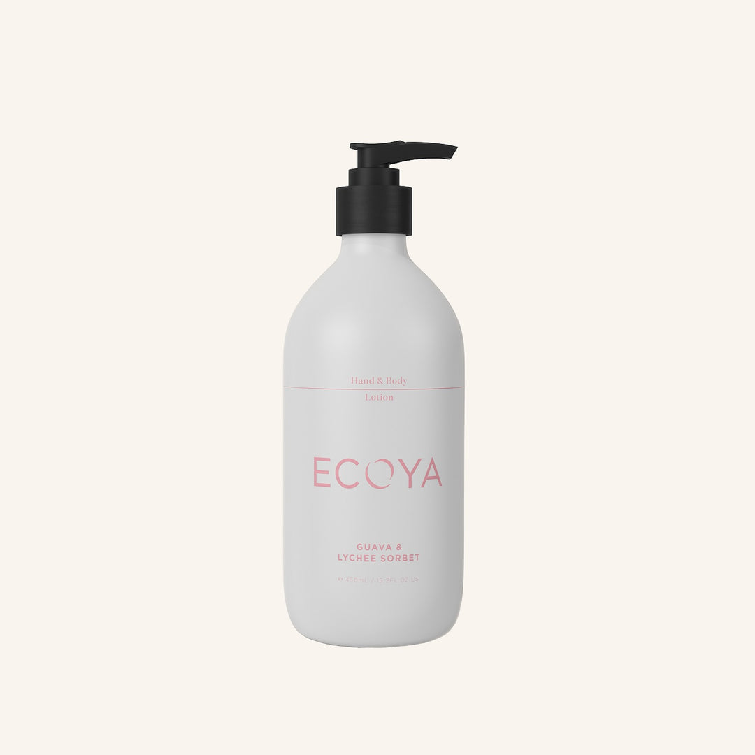 Guava & Lychee Hand and Body Lotion | Ecoya
