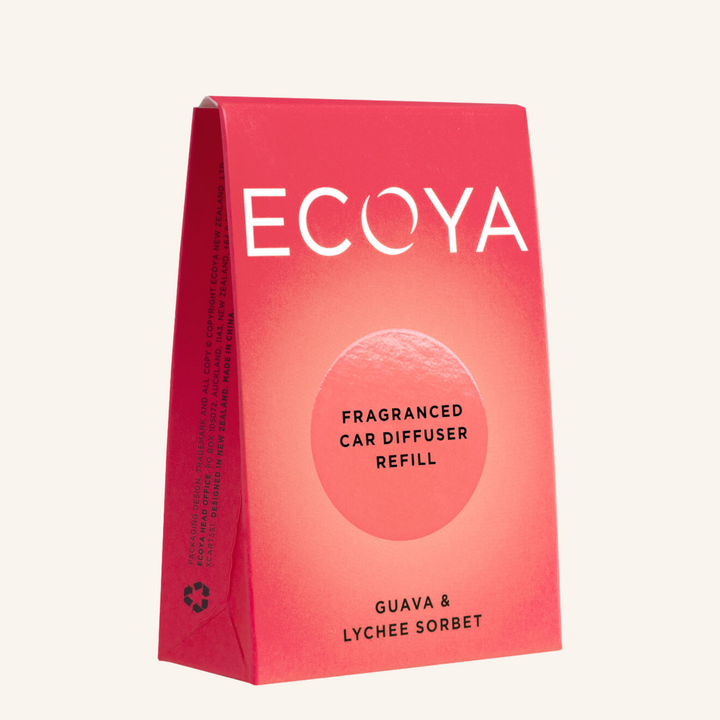 Guava & Lychee Sorbet Car Diffuser Refill | Ecoya