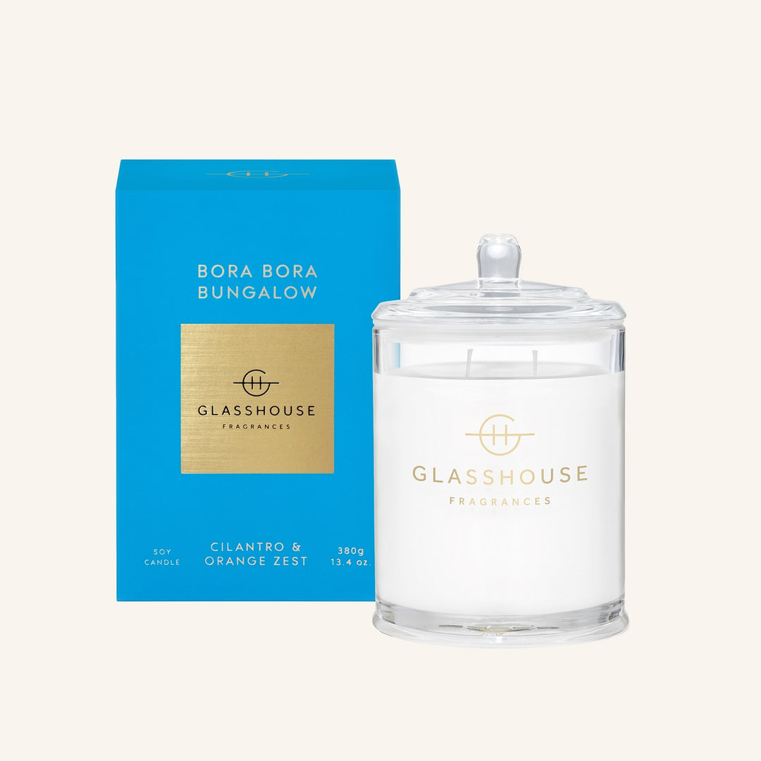 Bora Bora Bungalow 380g Candle | Glasshouse