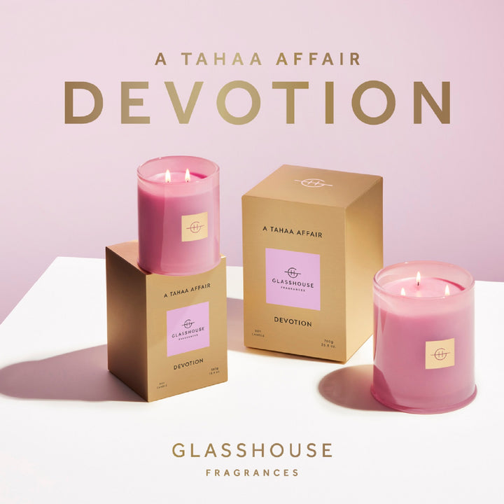 Limited Edition A Tahaa Affair Devotion 760g Candle | Glasshouse