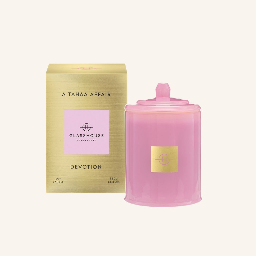 Limited Edtion A Tahaa Affair Devotion 380g Candle | Glasshouse