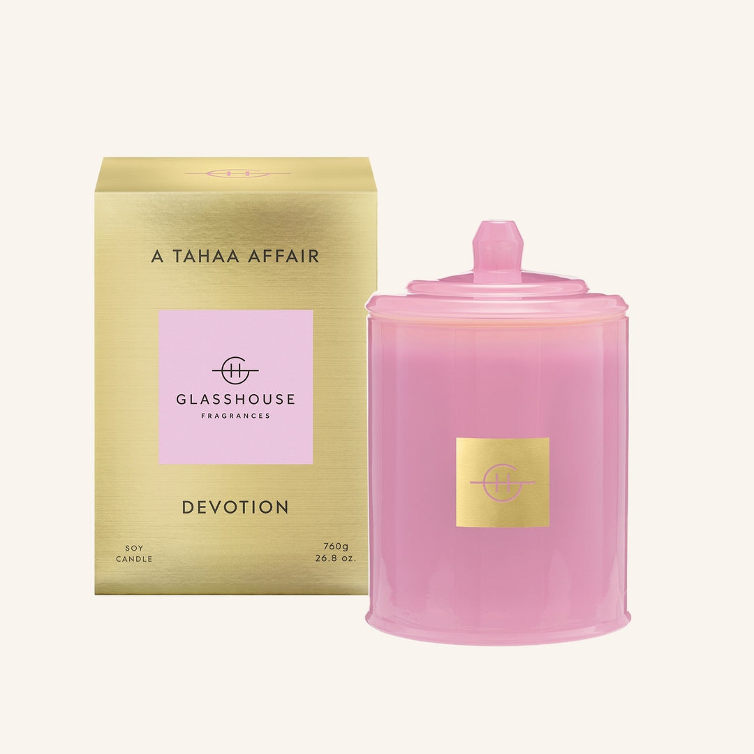 Limited Edition A Tahaa Affair Devotion 760g Candle | Glasshouse