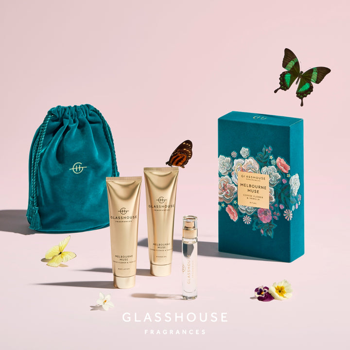 Velvet Rhapsody Limited Edition Melbourne Muse Ritual Gift Pack | Glasshouse