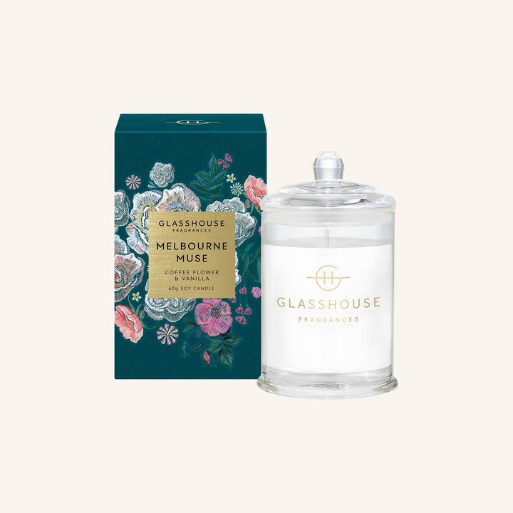 Velvet Rhapsody Limited Edition Melbourne Muse 60g Candle | Glasshouse