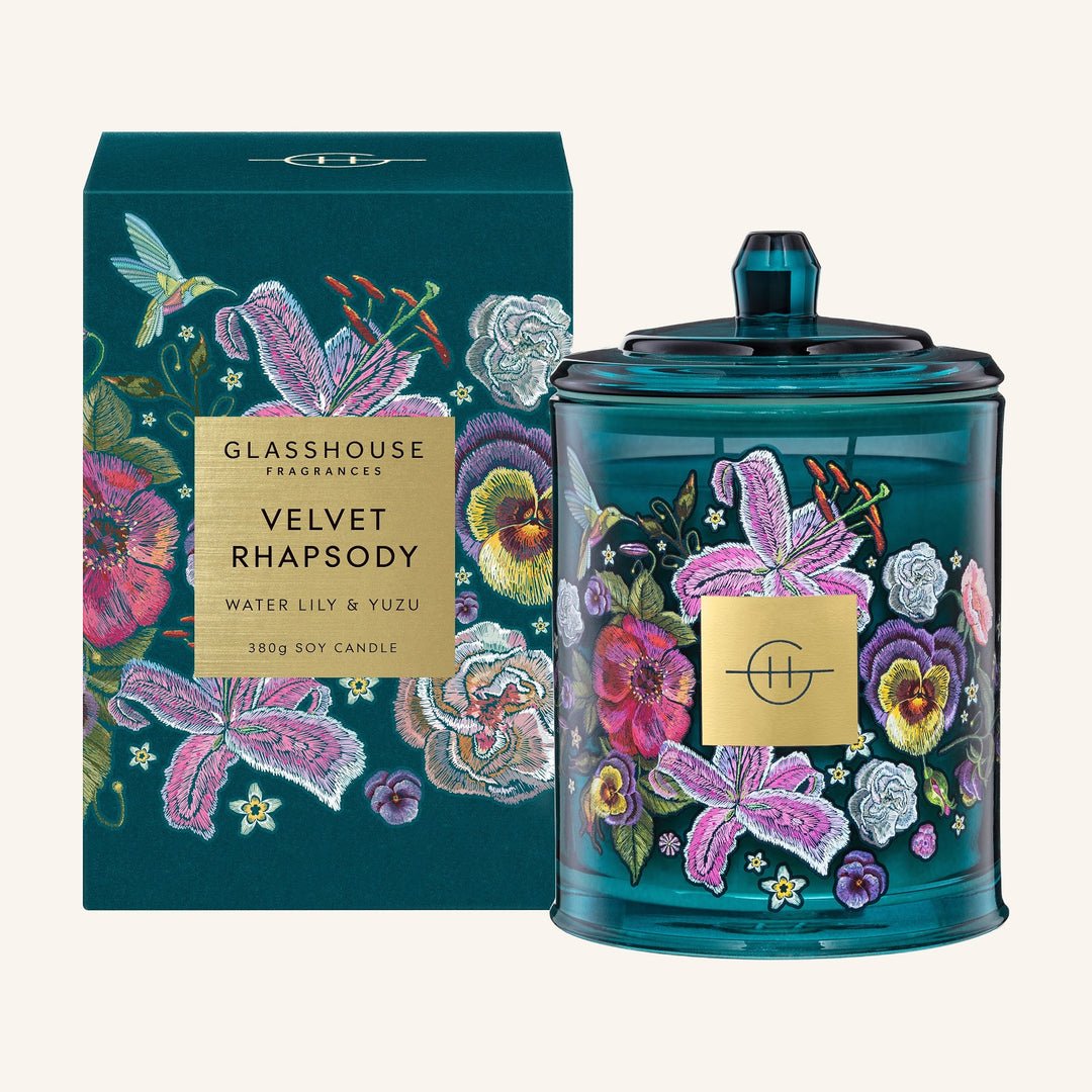 Velvet Rhapsody Limited Edition 380g Candle | Glasshouse