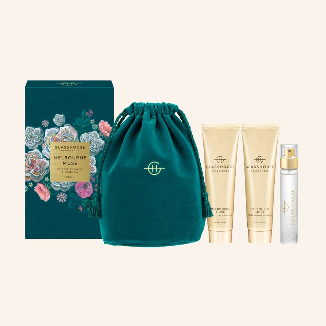 Velvet Rhapsody Limited Edition Melbourne Muse Ritual Gift Pack | Glasshouse
