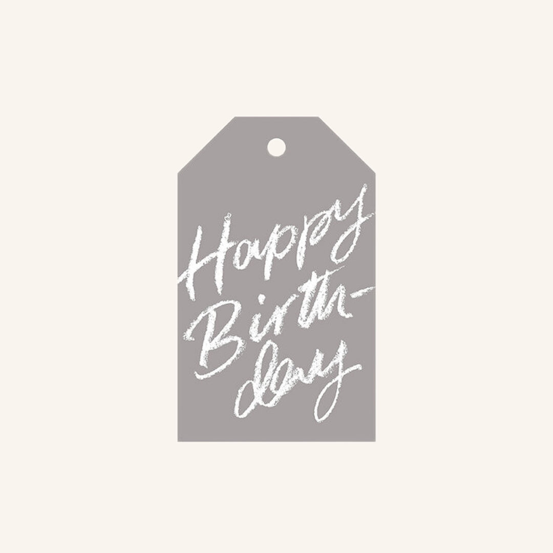 Happy Birthday - gift tag